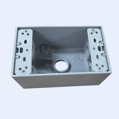 Китай Pvc коробки в кабельной канализации алюминиевой заливки формы водоустойчивый покрыл цвет 5 серого цвета 7 отверстий поставщик