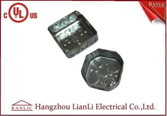 Китай Квадрат и Octangular стальная толщина распределительной коробки 1.6mm металла коробки выхода поставщик