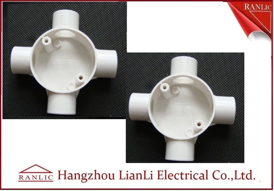Китай Стандарт проводника и штуцеров BS4662 PVC распределительной коробки белого пути GI 4 электрический поставщик