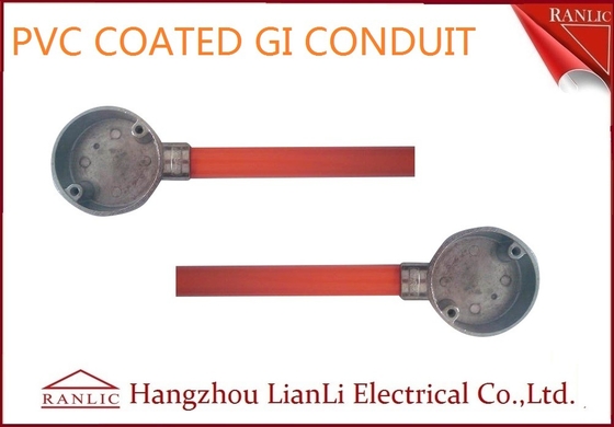 Китай Оранжевый PVC покрыл проводники GI BS4568 электрические с 1.6mm Thickenss поставщик