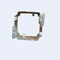 Распределительная коробка проводника переключателя стены 2 шатий штукатурит кольцо 1/2» 1&quot; цвет серебра высоты поставщик