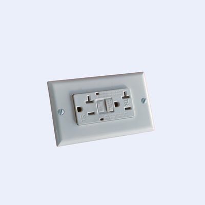 функция контроля трамбовки дуплекса штепсельных розеток AC GFCI 15A 125V устойчивая поставщик