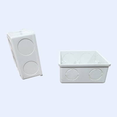 Черноты коробки шатии переключателя пути 20MM 25MM UPVC цвет электрической u белый поставщик