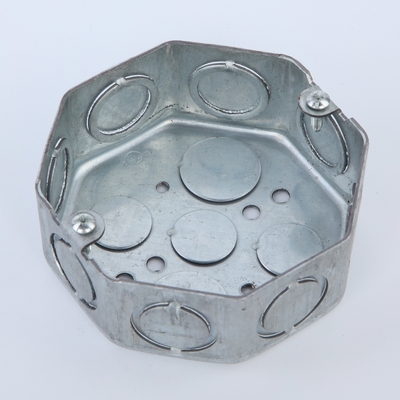 коробка в кабельной канализации 1/2» 3/4&quot; восьмиугольника толщины 1.50mm стальная Pre UL Gal перечислила поставщик
