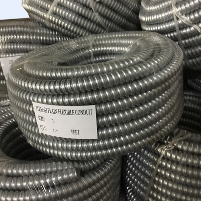 PVC покрыл 2&quot; 1&quot; жидкостные плотные гибкие спиральные трубки UL горячего погружения покрытый цинком перечислил черноту поставщик