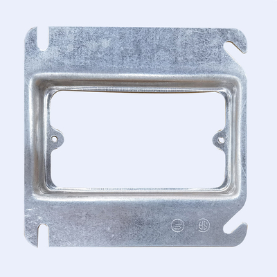 Pre толщина кольца 1.60MM грязи коробки в кабельной канализации квадрата Gavlanized без винта поставщик